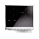 ILVE Professional Plus II 30-Inch 2.3 + 2.0 Cu. Ft. Induction Range with 6 Elements and Solid Door Oven in Stainless Steel (UPI304QMPSS)