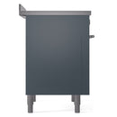 ILVE Professional Plus II 36-Inch Induction Range in Blue Grey (UPI366WMPBG)
