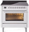 ILVE Professional Plus II 36-Inch Induction Range in White (UPI366WMPWH)