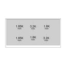 ILVE Professional Plus II 48-Inch Induction Range in Blue Grey (UPI486WMPBG)