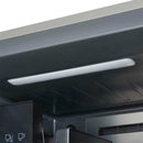 Forno Fortezza 28-Inch Left-Swing Freezer in Stainless Steel with Automatic Ice Maker (FFFFD1738-28LS)