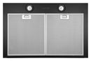 Hauslane 30-Inch Convertible Wall Mount Range Hood in Matte Black (WM-530BLK-30B)
