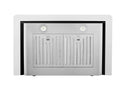 Hauslane 450 CFM Wall Mount Touch Control Range Hood with Tempered Glass in Stainless Steel (WM-639SS)