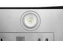 Hauslane 450 CFM Wall Mount Touch Control Range Hood with Tempered Glass in Stainless Steel (WM-639SS)