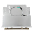 Forno 2-Piece Appliance Package - 30-Inch Vomero Double Wall Oven & 30-Inch Microwave Oven in White with Antique Brass Handle