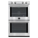 Forno 2-Piece Appliance Package - 30-Inch Vomero Double Wall Oven & 30-Inch Microwave Oven in Stainless Steel