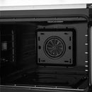 Forno 2-Piece Appliance Package - 30-Inch Single Wall Oven and 30-Inch Microwave in White with Antique Brass Handle (FBDL-025-02CAUS)