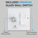 Victory Horizon 41-Inch 900 CFM Flush Ceiling Range Hood in White (HORIZON-WH)