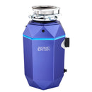 Forno Acqua BrightDiamond Amethyst 3/4HP Super Quiet Garbage Disposal Corded with Motion Sensor Cabinet Light & Pre-Wired Air Switch (WDD075TA1AM)