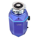 Forno Acqua BrightDiamond Amethyst 1HP Super Quiet Garbage Disposal Corded with Motion Sensor Cabinet Light & Pre-Wired Air Switch (WDD100TA1AM)