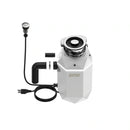 Forno Acqua BrightDiamond Moonstone 3/4HP Super Quiet Garbage Disposal Corded with Motion Sensor Cabinet Light & Pre-Wired Air Switch (WDD075TA2MS)
