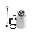 Forno Acqua BrightDiamond Moonstone 1HP Super Quiet Garbage Disposal Corded with Motion Sensor Cabinet Light & Pre-Wired Air Switch (WDD100TA2MS)