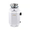 Forno Acqua BrightDiamond Moonstone 3/4HP Super Quiet Garbage Disposal Corded with Motion Sensor Cabinet Light & Pre-Wired Air Switch (WDD075TA2MS)