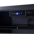 Forno Gemello 48-Inch 9.6 Cu. Ft. Side-by-Side Wine and Beverage Cooler in White with Antique Brass Handle (FWCDR6699-48WHT)