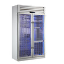 FORNO Abruzzo 48-Inch Dual Zone Wine Cooler with 30 Cu.Ft., 130 bottles, Display & Service Shelves, Stemware Racks, Rust Resistant (FWCDR6680-48S)