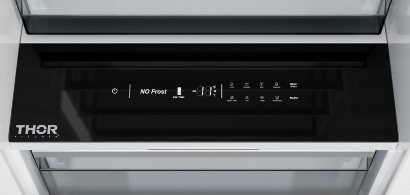 Thor Kitchen X-Series 24-Inch 12.4 Cu. Ft. Column Freezer with Ice Maker in Stainless Steel (XRF24CFZ-SS)