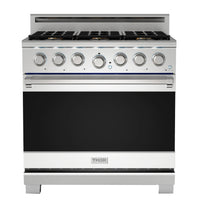Thor Kitchen 36-Inch Professional Natural Gas Range in Stainless Steel (XRG36E)