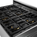 Thor Kitchen 36-Inch Professional Propane Gas Range in Stainless Steel (XRG36ELP)