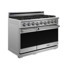 Thor Kitchen X-Series 48-inch gas range XRG48E in stainless steel