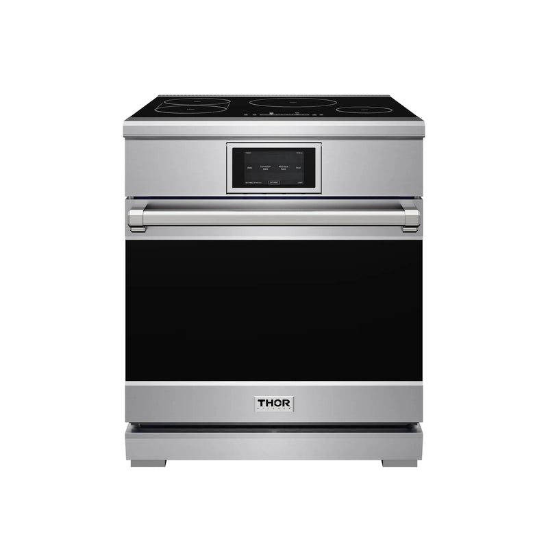 Thor Kitchen 30-Inch Professional Induction Range in Stainless Steel (XRI30E)