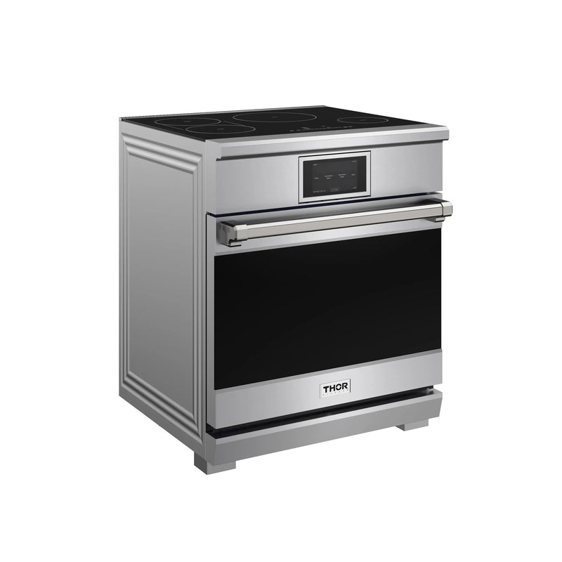 Thor Kitchen 30-Inch Professional Induction Range in Stainless Steel (XRI30E)