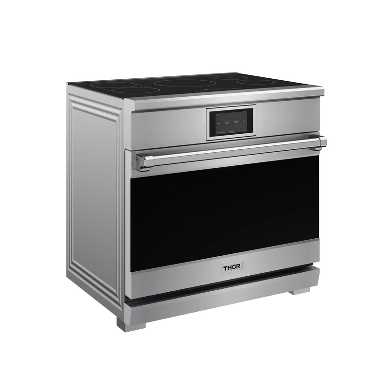 Thor Kitchen 36-Inch Professional Induction Range in Stainless Steel (XRI36E)