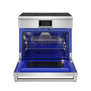 Thor Kitchen 36-Inch Professional Induction Range in Stainless Steel (XRI36E)