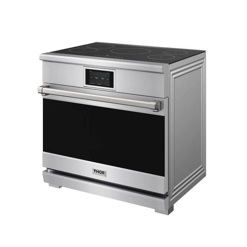 Thor Kitchen 36-Inch Professional Induction Range in Stainless Steel (XRI36E)