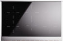 ILVE Nostalgie II 40-Inch Freestanding Electric Induction Range in Stainless Steel with Chrome Trim (UPDI406NMPSSC)