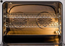 ILVE Nostalgie II 30-Inch Dual Fuel Freestanding Range with Antique White with Brass Trim (UP30NMPAWG)
