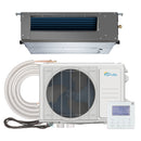 Senville 18K BTU MIni Split Concealed Duct Air Conditioner and Heat Pump Condenser (SENA-18HF-ID)