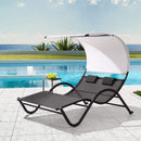Deko Living Outdoor Patio Lounge Daybed with Canopy (COP20201)