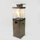 Deko Living Outdoor Brown 12,500 BTU Propane Patio Column Heater (COB10003BWN)