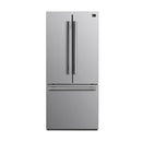 Forno 2-Piece Appliance Package - 30-Inch Electric Range and 30-Inch French Door Refrigerator in Stainless Steel (FBDL-013-05CAUS)