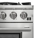 Forno 3-Piece Appliance Package - 36-Inch Gas Range, 60-Inch Pro-Style Refrigerator & Wall Mount Hood with Backsplash in Stainless Steel