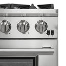 Forno 3-Piece Pro Appliance Package - 36-Inch Gas Range, Pro-Style Refrigerator, and Dishwasher in Stainless Steel