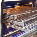 Forno 4-Piece Pro Appliance Package - 36-Inch Gas Range, 60-Inch Pro-Style Refrigerator, 24-Inch Microwave Drawer, & 3-Rack Dishwasher in Stainless Steel