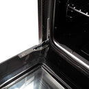 Forno 5-Piece Appliance Package - 36-Inch Dual Fuel Range, 60-Inch Pro-Style Refrigerator, Wall Mount Hood, 24-Inch Microwave Drawer, & 3-Rack Dishwasher in Stainless Steel