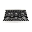 Forno 2-Piece Appliance Package - 36-Inch Gas Range and 60-Inch Built-In Refrigerator in Stainless Steel