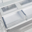 Forno 3-Piece Appliance Package - 36-Inch Dual Fuel Range, 36-Inch Refrigerator & Wall Mount Hood in Stainless Steel