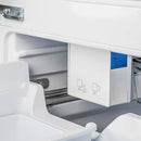 Forno 5-Piece Appliance Package - 30-Inch Electric Range, Under Cabinet Range Hood, French Door Refrigerator, Dishwasher, and 30-Inch Microwave Drawer in Stainless Steel