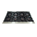 Forno 4-Piece Pro Appliance Package - 48-Inch Dual Fuel Range, Refrigerator with Water Dispenser, 24-Inch Microwave Drawer, & 3-Rack Dishwasher in Stainless Steel