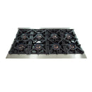 Forno 5-Piece Pro Appliance Package - 48-Inch Dual Fuel Range, 60-Inch Pro-Style Refrigerator, Wall Mount Hood with Backsplash, 24-Inch Microwave Oven, & 3-Rack Dishwasher in Stainless Steel