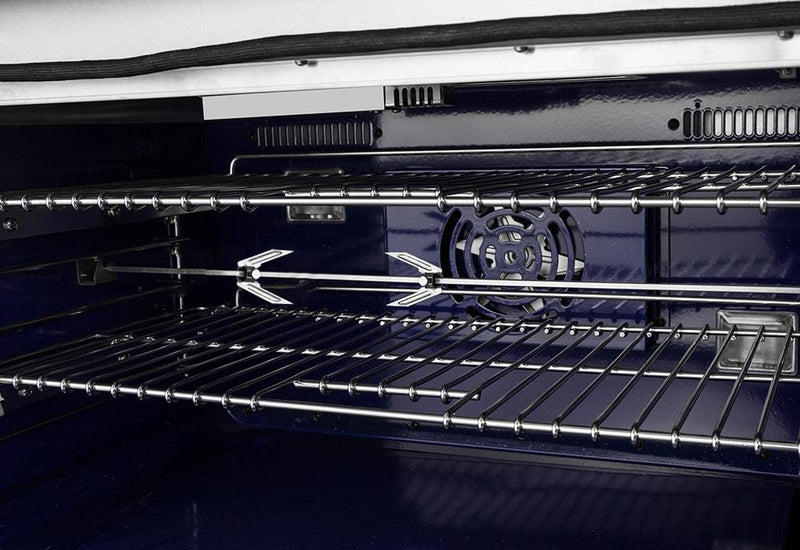 Forno 5-Piece Pro Appliance Package - 48-Inch Dual Fuel Range, Refrigerator with Water Dispenser, Wall Mount Hood with Backsplash, 24-Inch Microwave Drawer, & 3-Rack Dishwasher in Stainless Steel