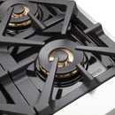 Forno 5-Piece Pro Appliance Package - 48-Inch Gas Range, 60-Inch Pro-Style Refrigerator, Wall Mount Hood, Microwave Drawer, & 3-Rack Dishwasher in Stainless Steel