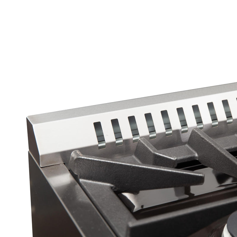 Forno 5-Piece Appliance Package - 48-Inch Dual Fuel Range, 60-Inch Pro-Style Refrigerator, Wall Mount Hood, Microwave Oven, & 3-Rack Dishwasher in Stainless Steel