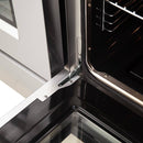 Forno 3-Piece Appliance Package - 48-Inch Gas Range, French Door Refrigerator, and Dishwasher in Stainless Steel