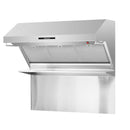 Forno 5-Piece Pro Appliance Package - 36-Inch Dual Fuel Range, Refrigerator, Wall Mount Hood with Backsplash, 24-Inch Microwave Oven, & 3-Rack Dishwasher in Stainless Steel