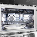 Forno 4-Piece Appliance Package - 48-Inch Gas Range, 60-Inch Pro-Style Refrigerator, 24-Inch Microwave Oven, & 3-Rack Dishwasher in Stainless Steel