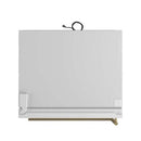 Forno Milano Espresso Refrigerator - 62-Inch, 34.4 cu. ft. Refrigerators with Bottom Freezers in White with Antique Brass Handle (FFFFD1787-60WHT)